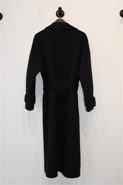 Espresso Ba&sh Wrap Coat, size M