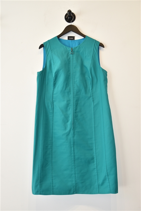 Cerulean Akris Sheath Dress, size 14
