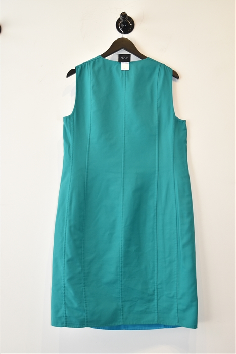 Cerulean Akris Sheath Dress, size 14