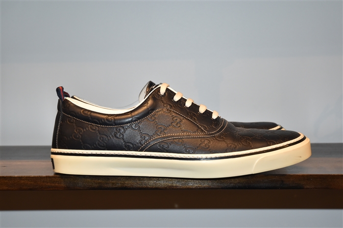 Navy Gucci Sneaker, size 14