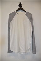 White & Gray Chrome Hearts T-Shirt, size L