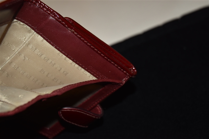 Check Burberry Wallet, size O/S