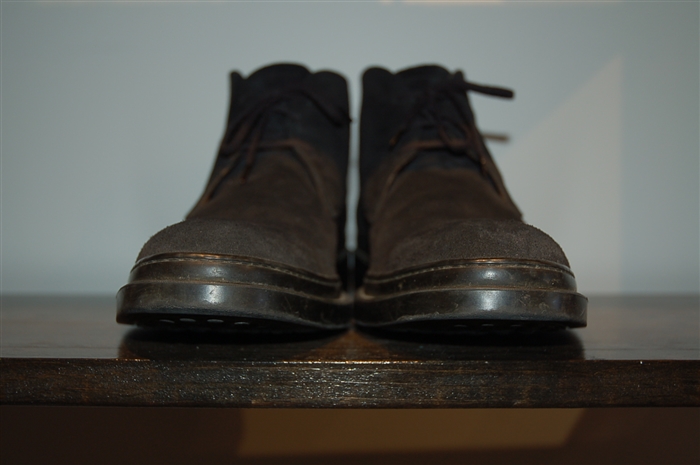 Black Suede Tod's Chukkas, size 10