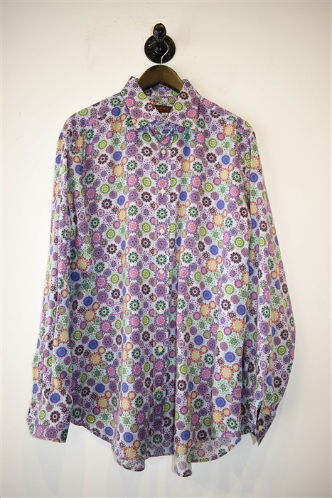 Floral Etro Button Shirt, size XL