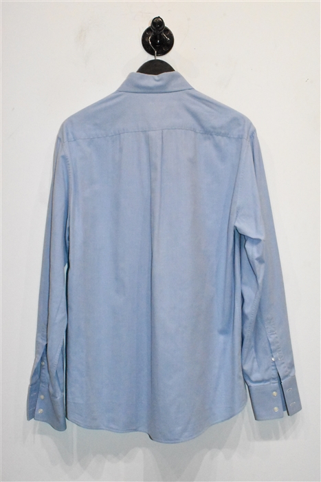 Sky Blue Brunello Cucinelli Button Shirt, size M