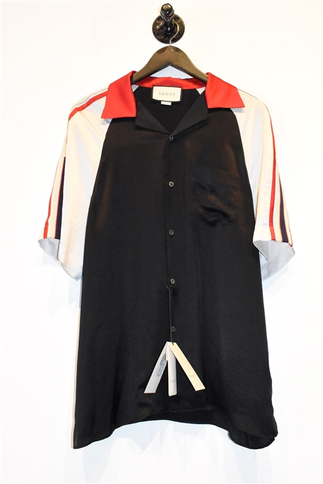 Colour Blocked Gucci Cuban Shirt, size L