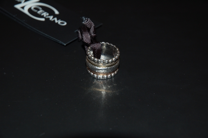 Silver Luisa Cerano Ring, size O/S