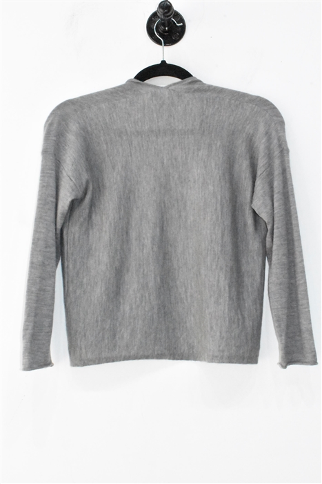 Ash Gray Autumn Cashmere Cashmere Cardigan, size M