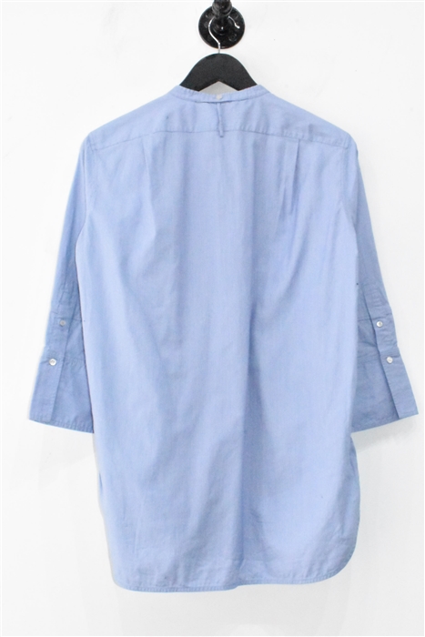Blue Stripe Helmut Lang Button Shirt, size L