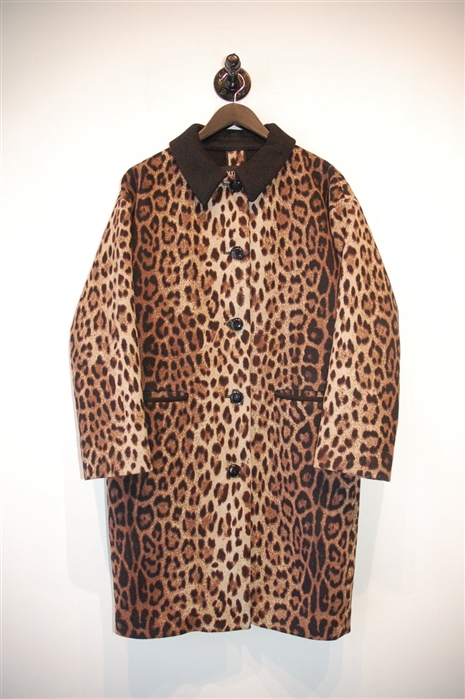 Animal Print Moschino - Boutique Coat, size 6