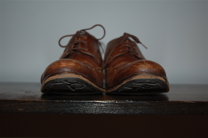 Dark Leather Paul Smith Derby, size 9