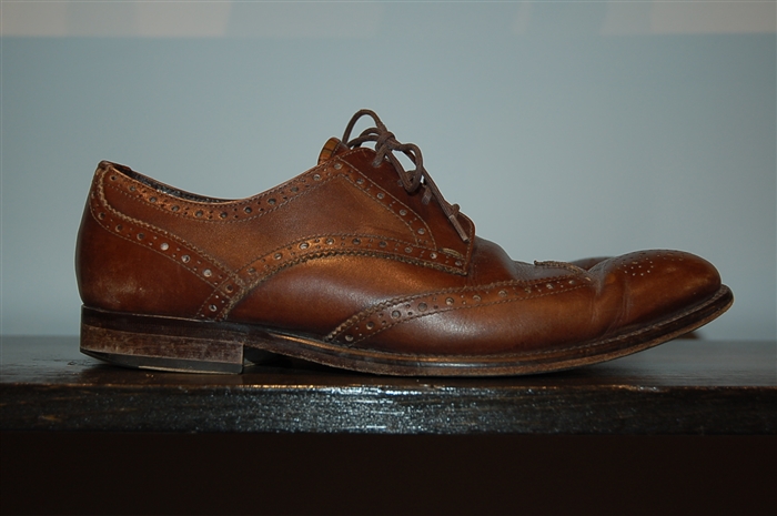 Dark Leather Paul Smith Derby, size 9