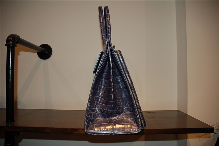Aqua Marlowe Tote, size L