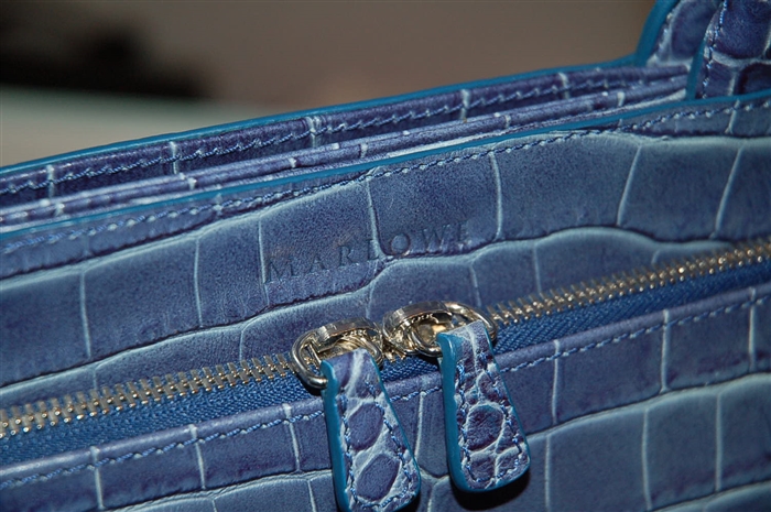 Aqua Marlowe Tote, size L