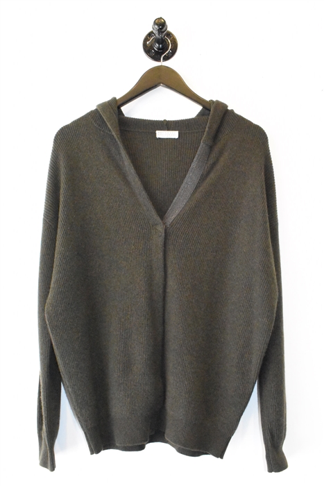 Olive Brunello Cucinelli Cardigan, size S