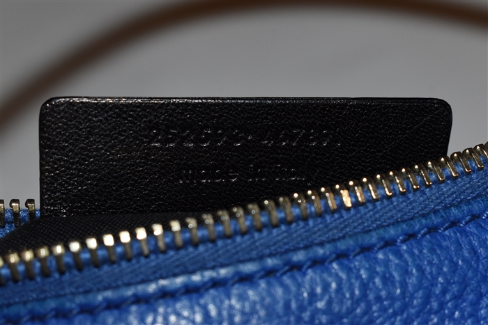 Electric Blue Saint Laurent Handbag, size S