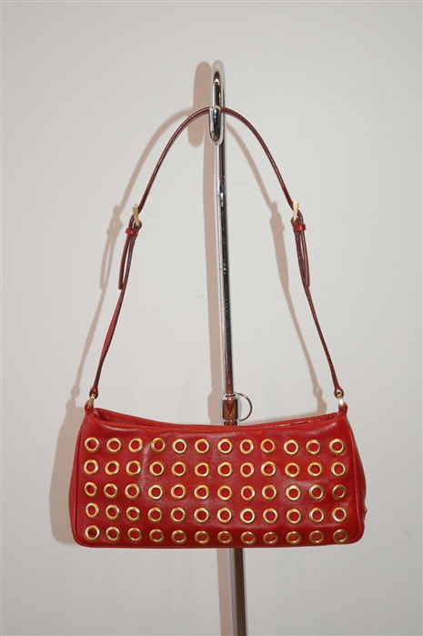 Lipstick Red Prada Pochette, size S