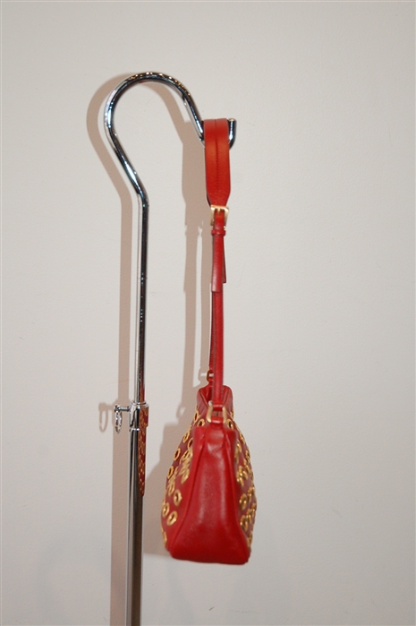 Lipstick Red Prada Pochette, size S