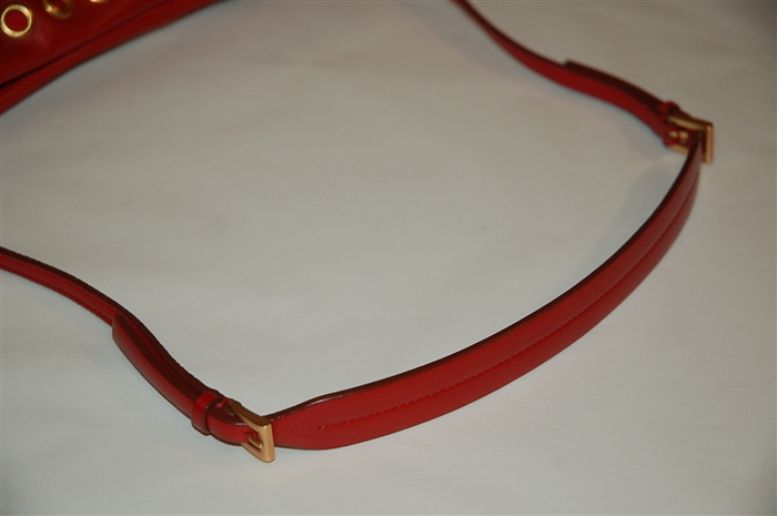 Lipstick Red Prada Pochette, size S