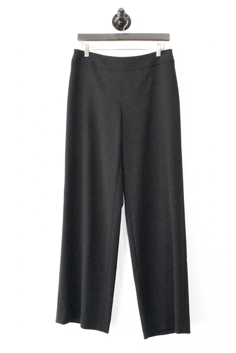 French Navy Giorgio Armani Wide-Leg Trousers, size M