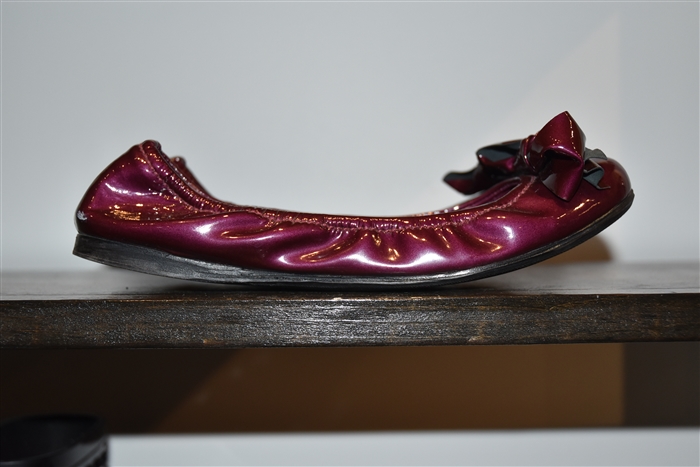 Aubergine Miu Miu Ballet Flats, size 8