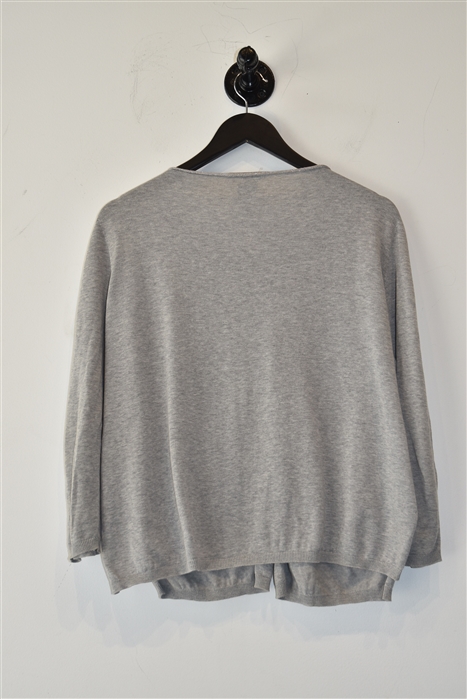 Heather Gray Fabiana Filippi Cardigan, size 12