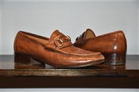 Cognac Gucci - Vintage Loafer, size 7.5