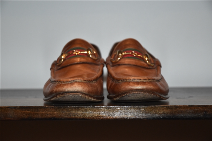 Cognac Gucci - Vintage Loafer, size 7.5