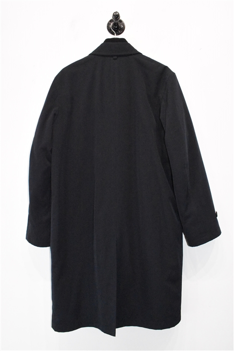 Navy Allegri Overcoat, size M
