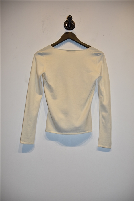 Cream Brunello Cucinelli Cashmere Sweater, size S
