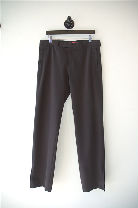 Basic Black Prada Trousers, size 34