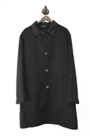 Basic Black Valentino Cashmere Coat, size XL