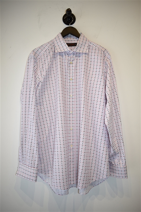 Polka Dot Etro Button Shirt, size XL