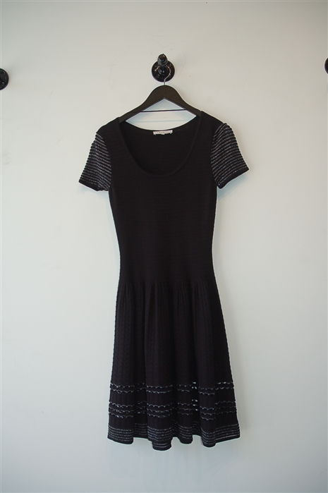 Black Sandro Sweater Dress, size M