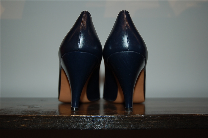 Navy Salvatore Ferragamo - Vintage Heels, size 11.5