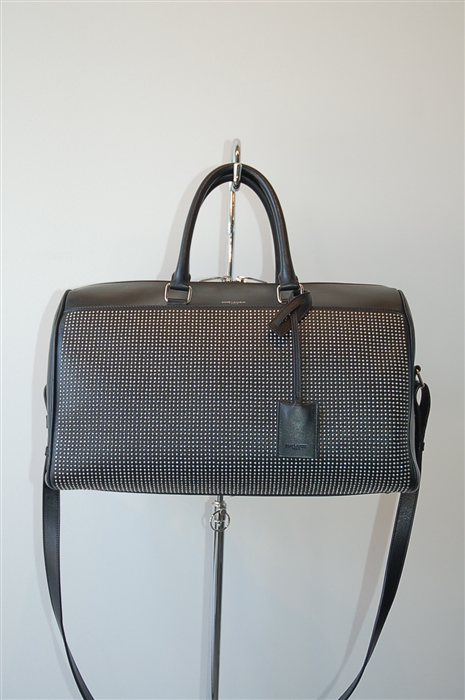 Black Leather Saint Laurent Duffel, size L