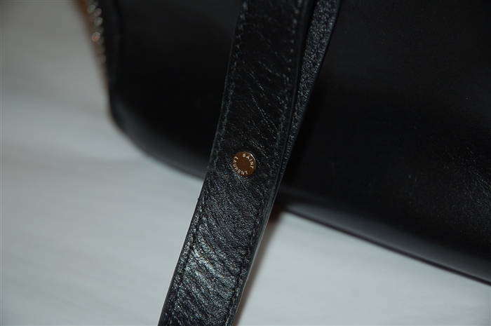 Black Leather Saint Laurent Duffel, size L