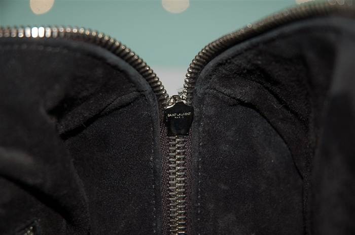 Black Leather Saint Laurent Duffel, size L