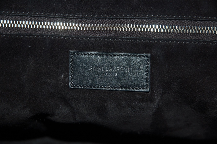 Black Leather Saint Laurent Duffel, size L