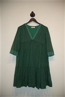 Green & Black Ba&sh A-Line Dress, size XS