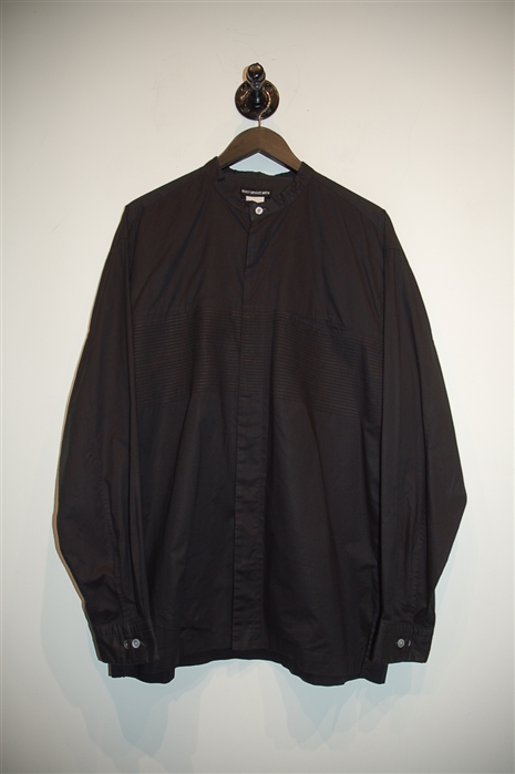 Basic Black Issey Miyake Button Shirt, size XL