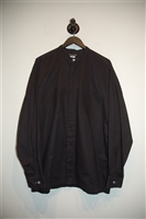 Basic Black Issey Miyake Button Shirt, size XL
