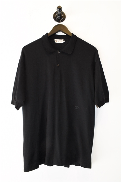 Basic Black Gucci - Vintage Polo, size M