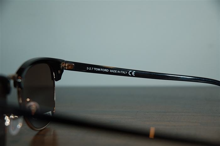 Black & Gold Tom Ford Sunglasses, size O/S