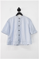 Polka Dot Maje Short-Sleeved Shirt, size M