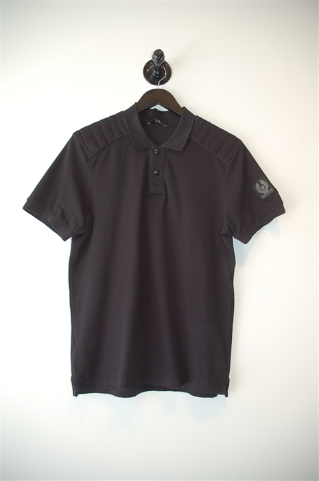 Basic Black Belstaff Polo, size M