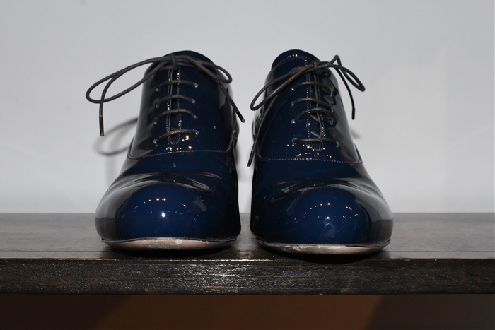 Navy Miu Miu Booties, size 7.5