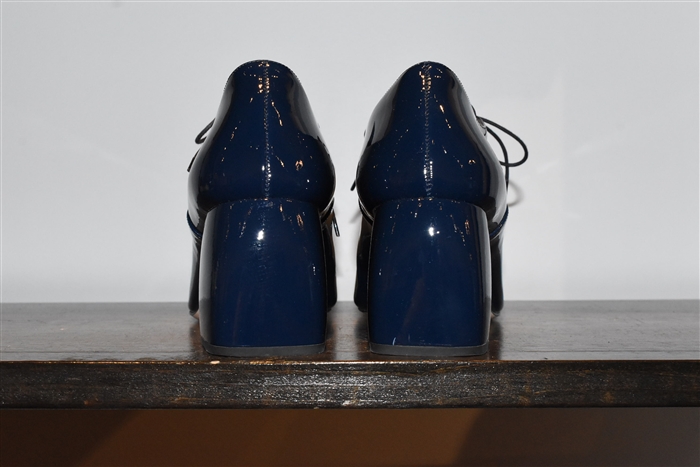 Navy Miu Miu Booties, size 7.5