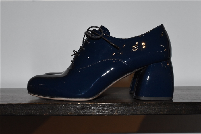 Navy Miu Miu Booties, size 7.5