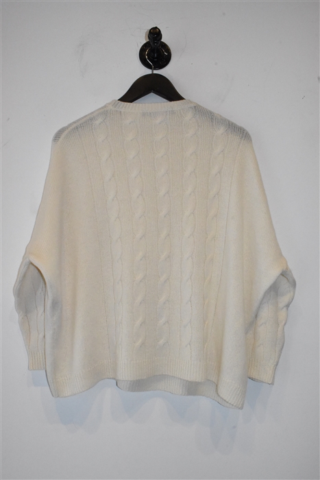 Cream Ralph Lauren - Purple Label Cashmere Sweater, size M